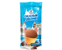 Мороженое с змж "Снежный дворик"  шоколад