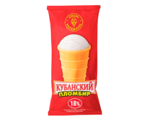 Пломбир ванильный "Кубанский  пломбир"  в/с в упак. 32шт/100г
