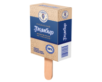 Эскимо пломбир ванильный "Кубанский пломбир" в коробочке